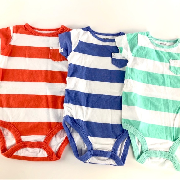 Carter's Other - 3 carters onesies like new